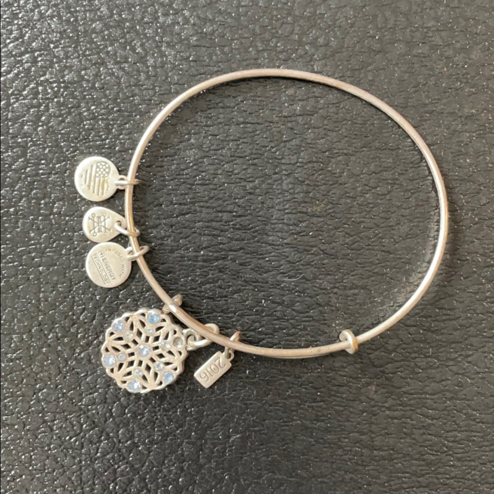 Alex and Ani Snowflake Bracelet